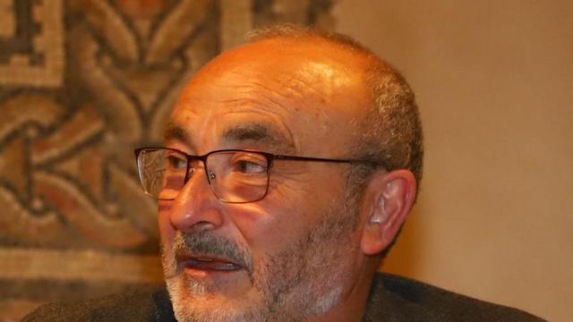 Luis Foronda, cuando presentó en 2022 en Córdoba ‘Verde’, un libro anterior.