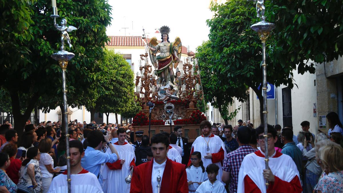 Procesión del custodio San Rafael