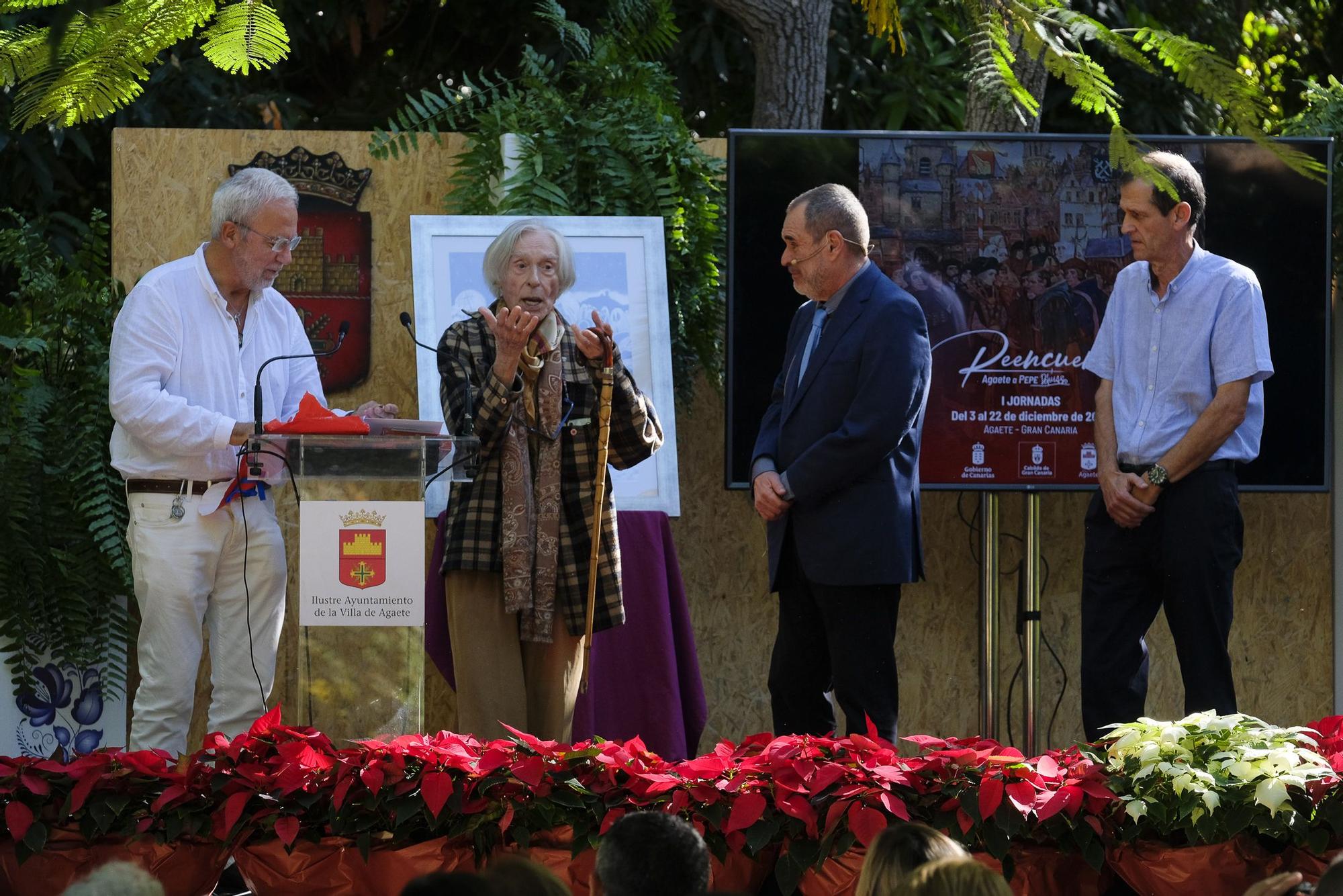 Agaete celebra el cumpleaños del artista Pepe Dámaso