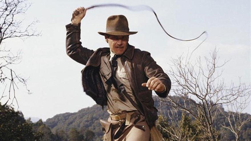 El actor Harrison Ford como Indiana Jones