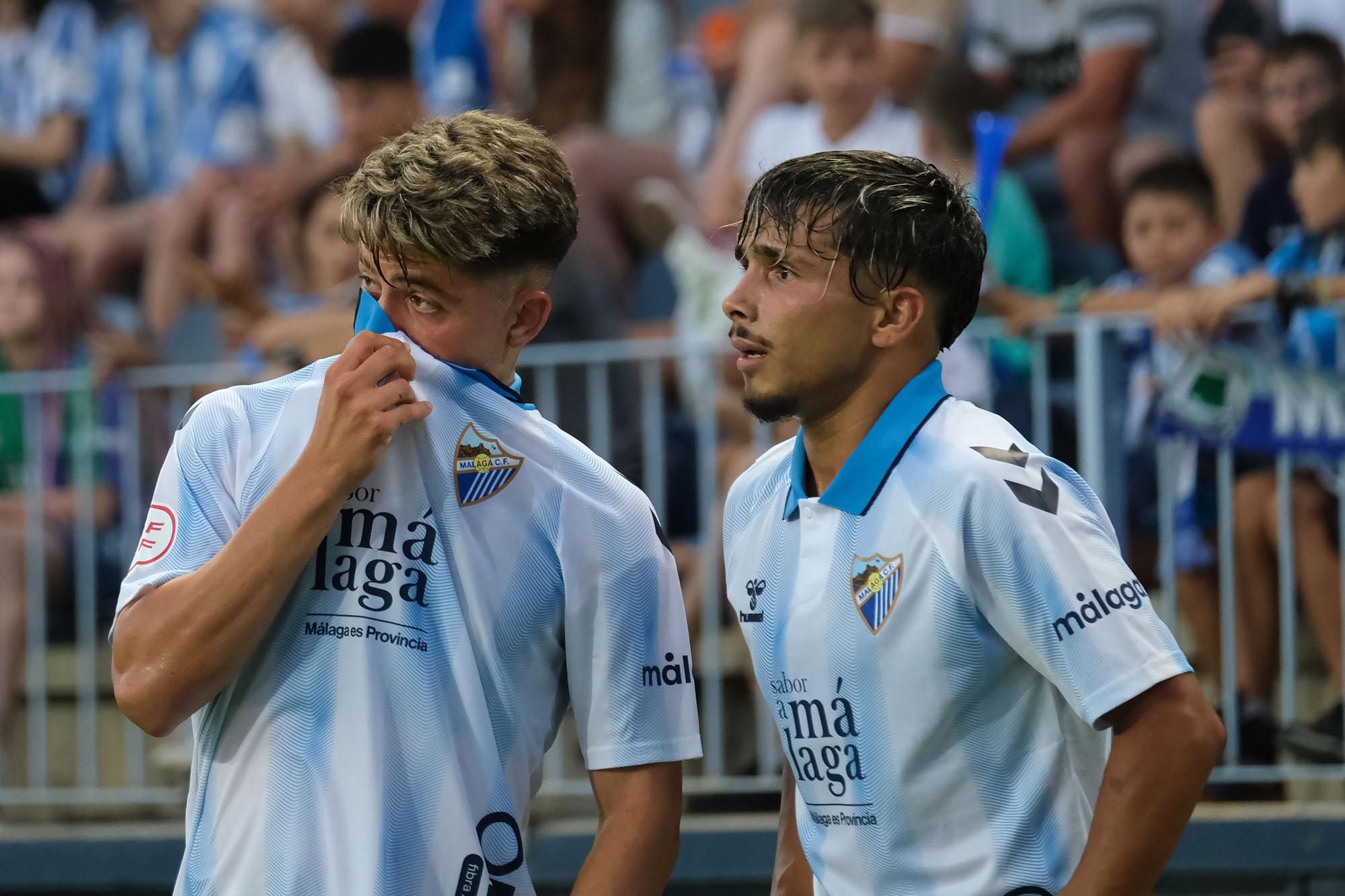 Málaga CF - Antequera CF: el Trofeo Costa del Sol, en imágenes