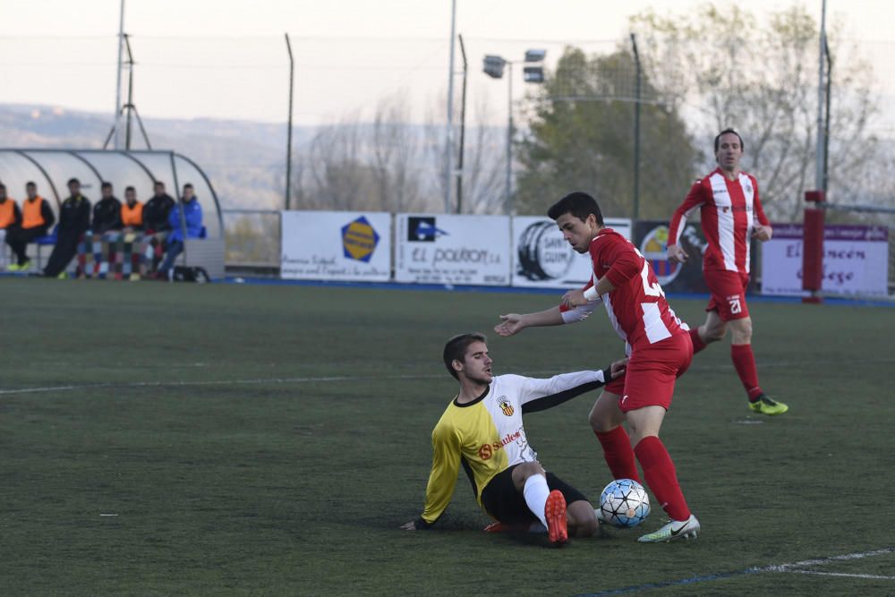 El derbi berguedà acaba en empat