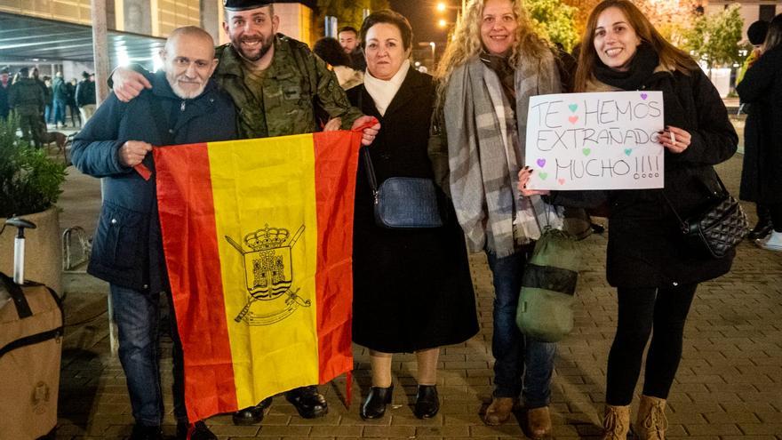 Los últimos militares de la Brigada Guzmán el Bueno X desplegados en Letonia llegan a Córdoba