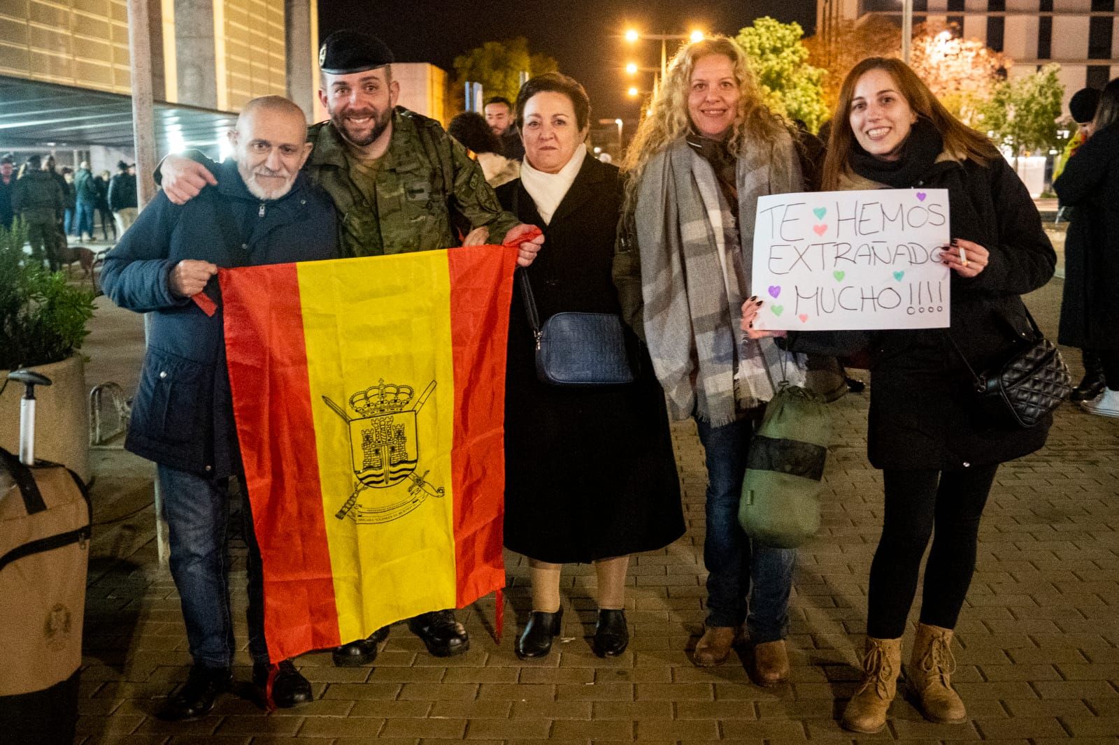 Llega la última rotación de la Brigada Guzmán el Bueno, procedente de Líbano