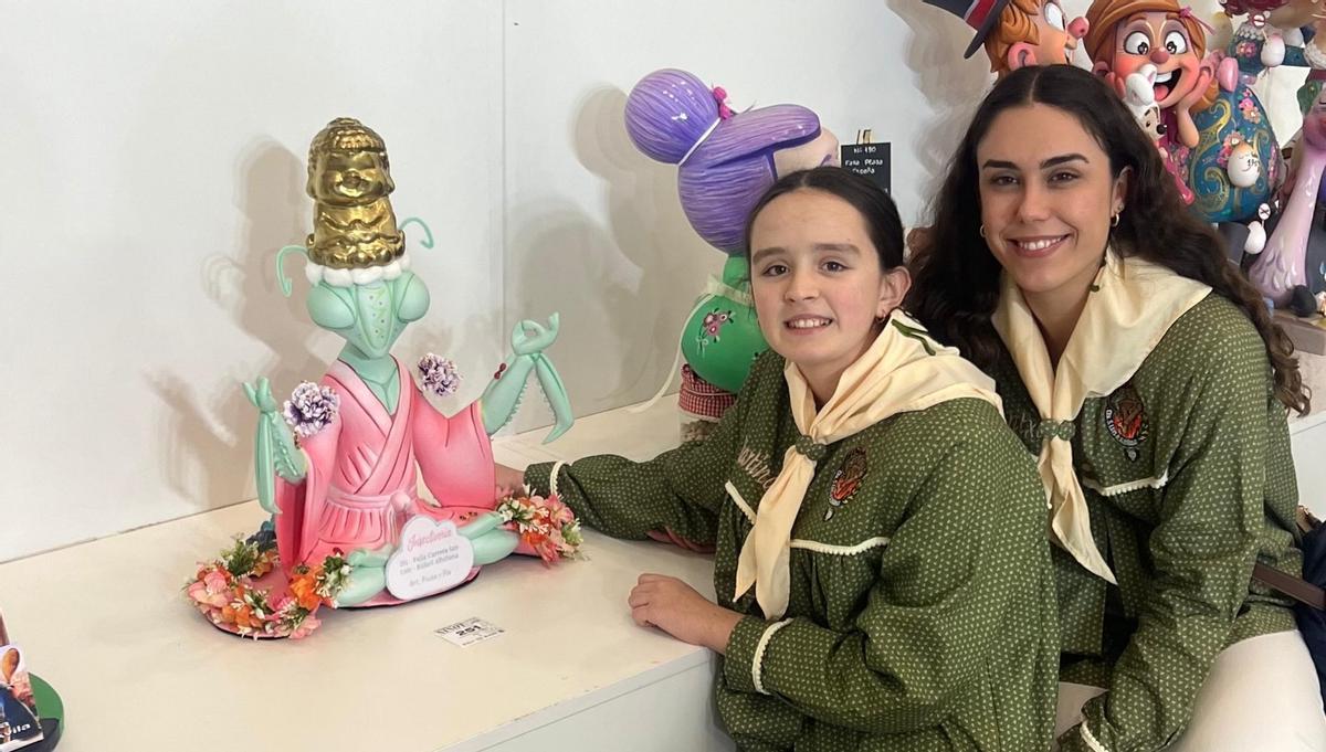 Arantxa Alonso, en la pasada Exposición del Ninot