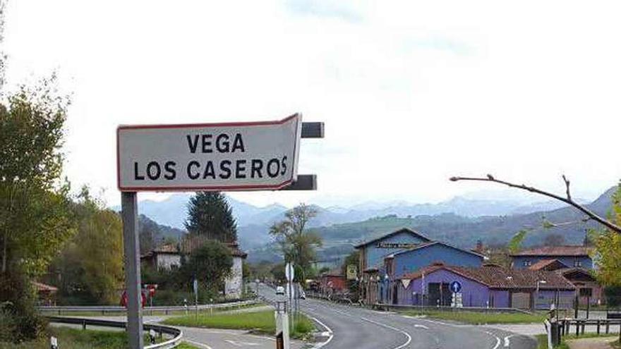 La rotonda de Vega los Caseros.