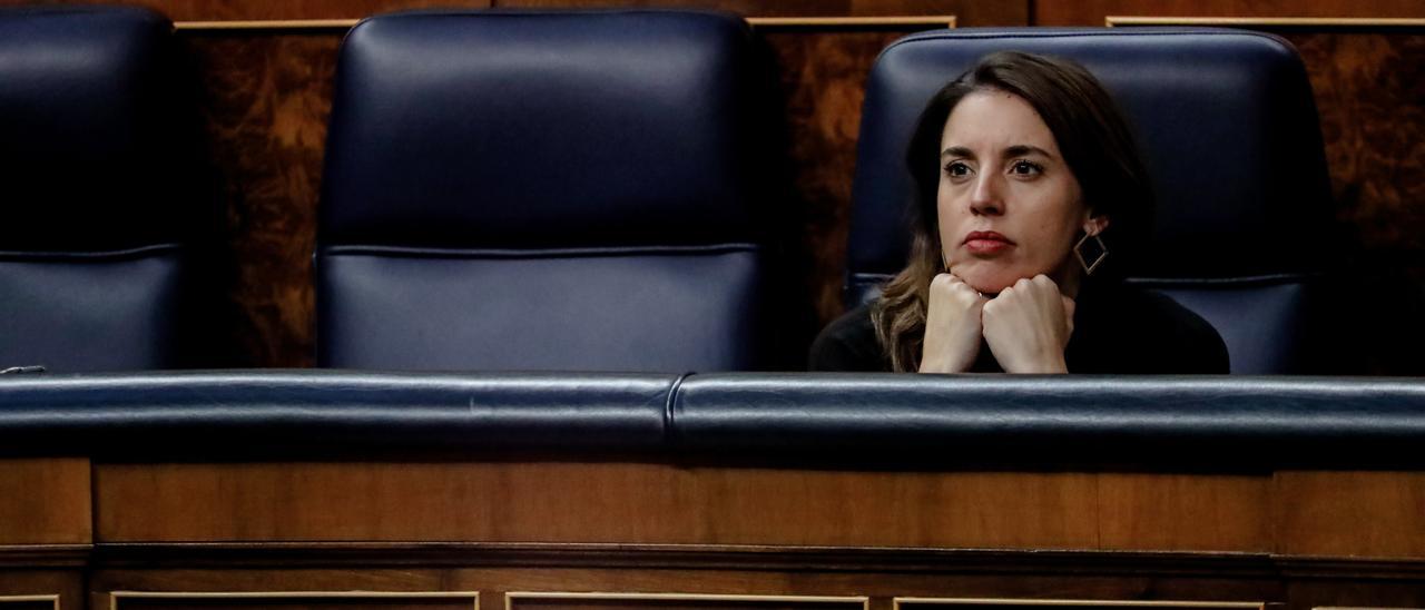 La ministra de Igualdad, Irene Montero.