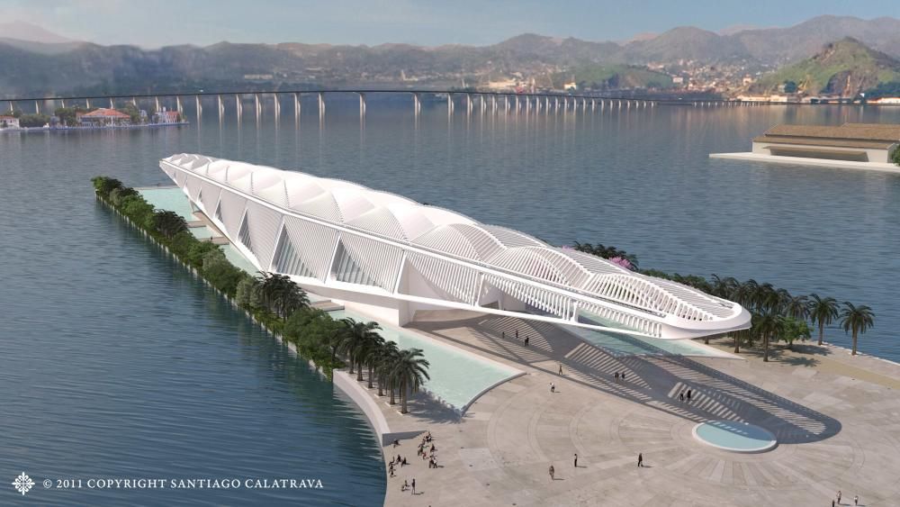 El Museo del Mañana, diseñado por Santiago Calatrava