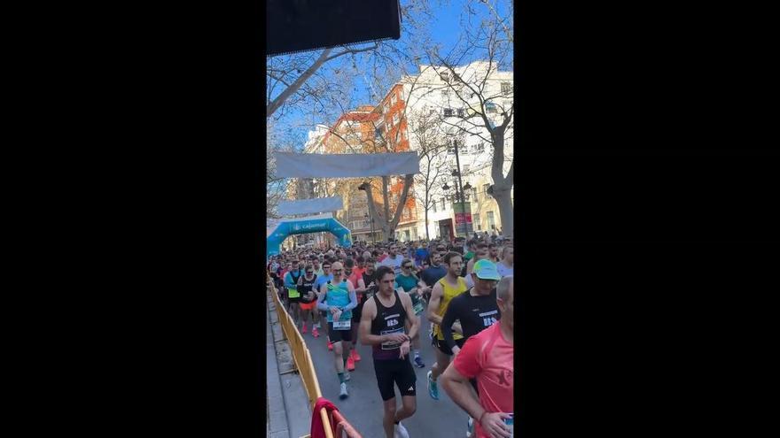 Jesús Ángel Rodríguez y Miriam Gregori ganan la Mitja Marató de Xàtiva