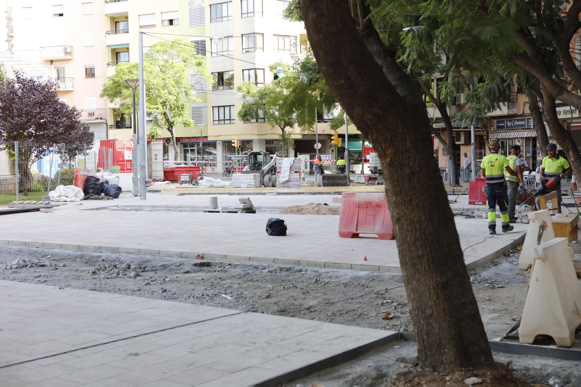 Vom Verkehrslärm zur Fußgängerzone: So sieht der Carrer Nuredduna in Palma de Mallorca jetzt aus