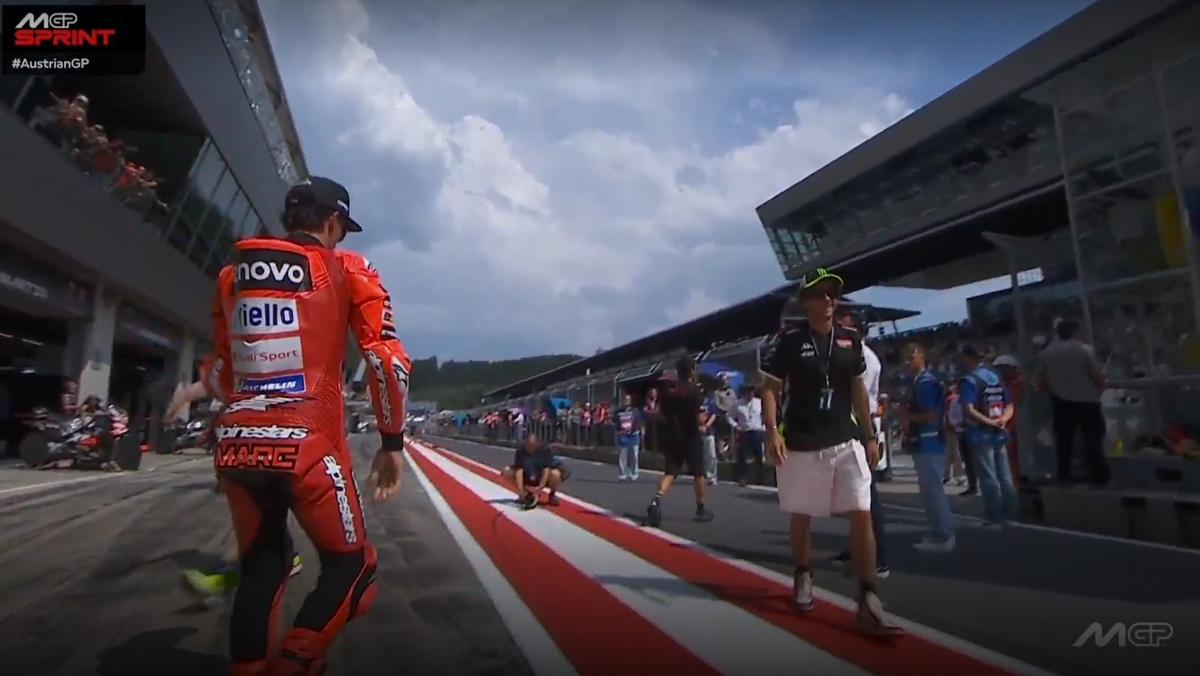 Márquez y Rossi, en Austria