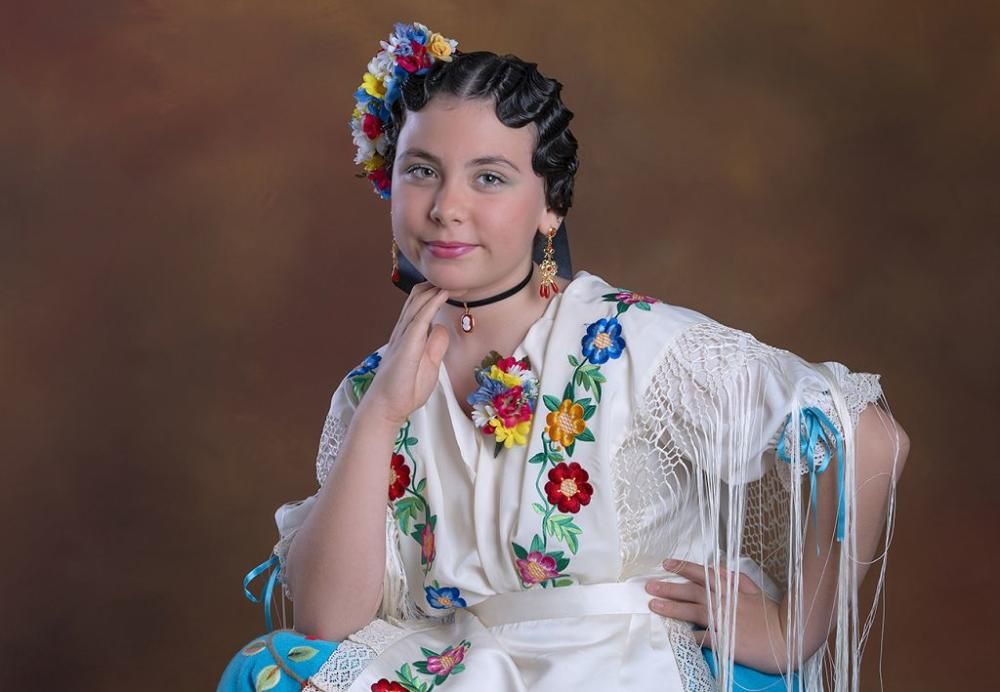 Candidatas a Reina de la Huerta Infantil