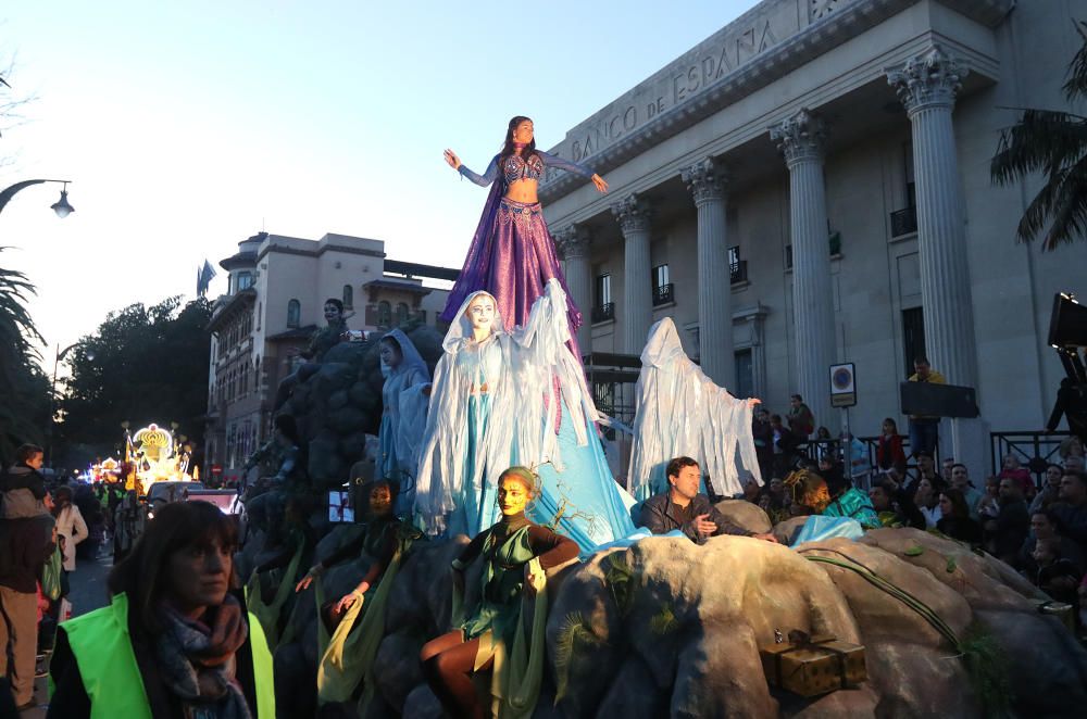 Cabalgata de los Reyes Magos de Málaga de 2018