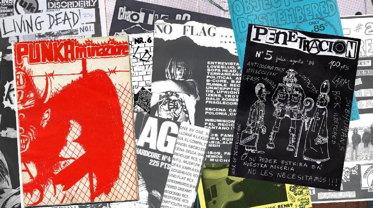 Fanzines punk de los 80 que aparecen en 'Fanzilona'