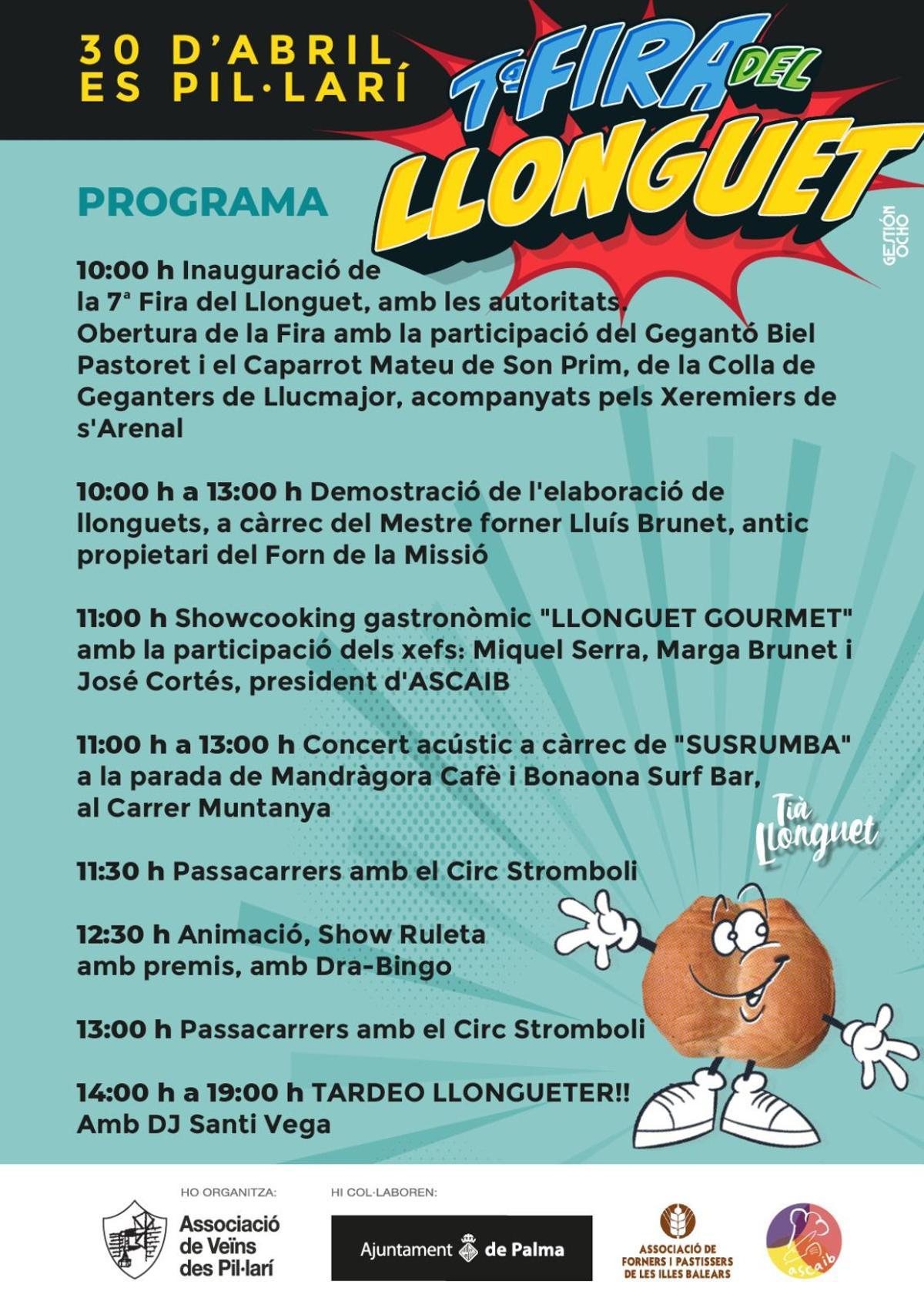 Cartel de la Fira del Llonguet.