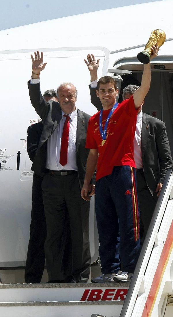 'La Roja' llega a Barajas