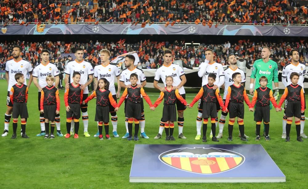 Mestalla vivió una gran noche de fútbol