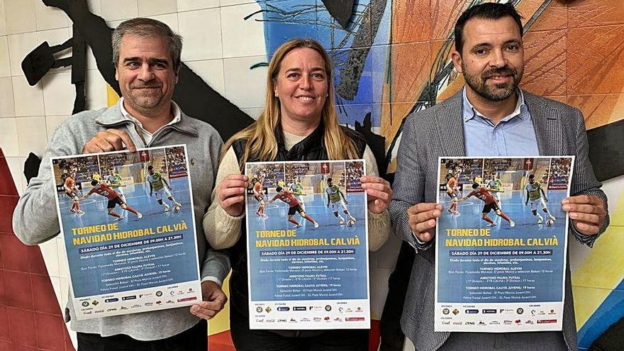 Imagen de la presentación del torneo en son Ferrer.