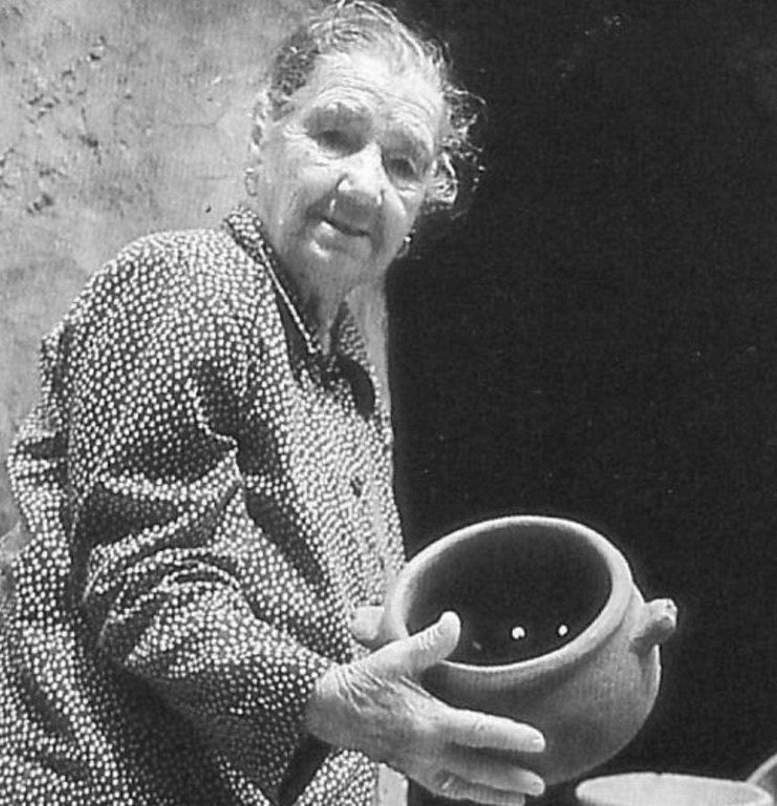 La artesana Adela Hernández. | | ENCICLOPEDIA GUANCHE