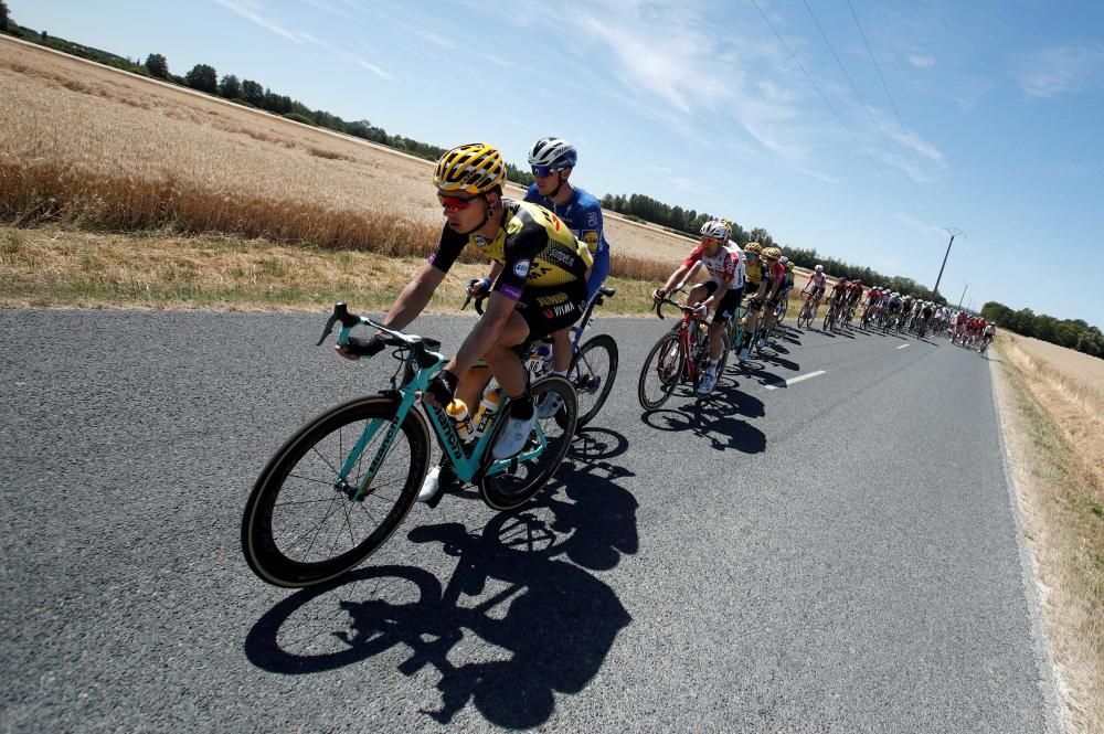 Tour de Francia: La cuarta etapa, en imágenes.