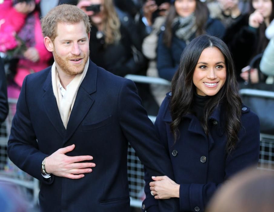 Primer acto oficial juntos del príncipe Enrique y Meghan Markle