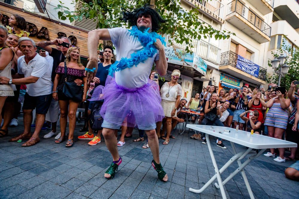 Con tacones y a lo loco en Benidorm