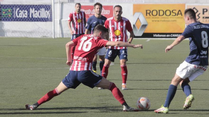 El Alondras, con su mejor versión ante el Deportivo B