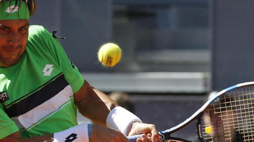 David Ferrer, en el Mutua Madrid Open