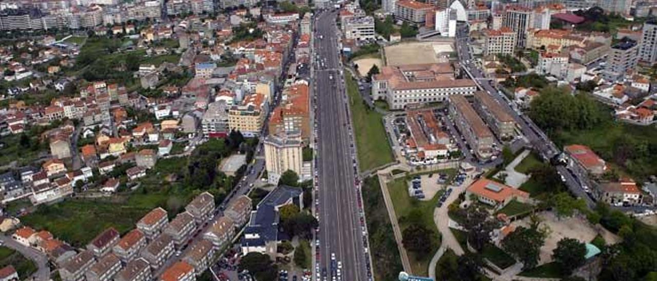 Vista aérea de Vigo // Marta G.Brea