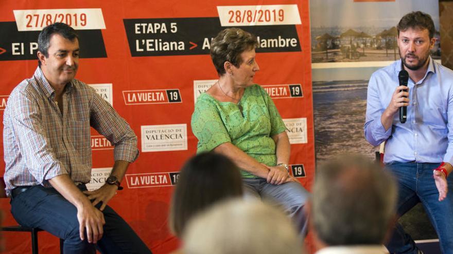 Presentación de la etapa, este miércoles en el Puig.