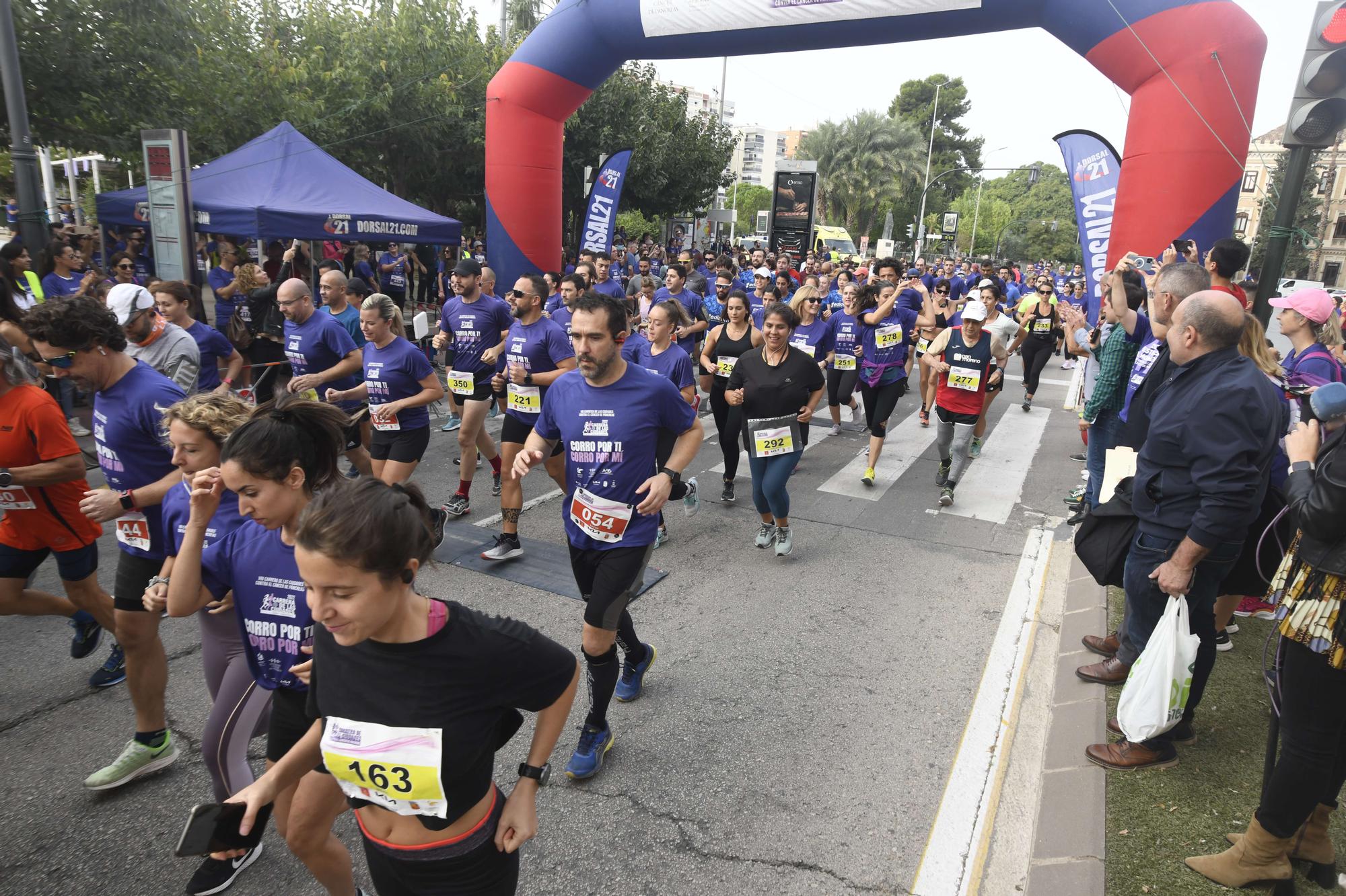 Carrera contra el cáncer de páncreas en Murcia