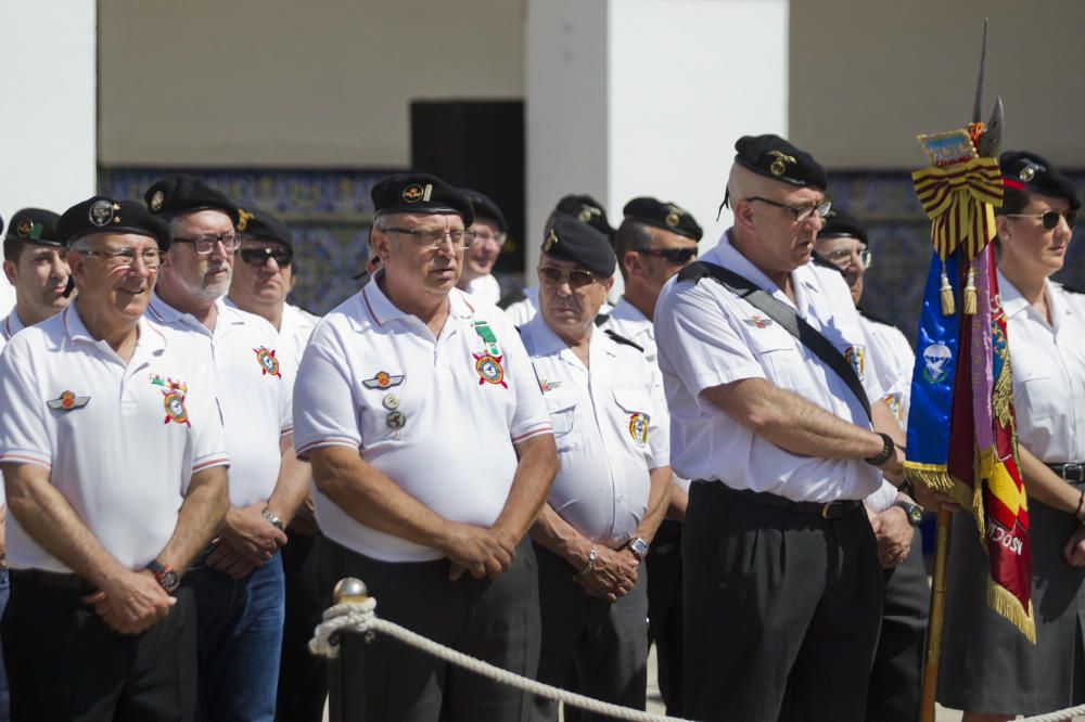 Recreaciones militares de época en el cuartel de la Alameda