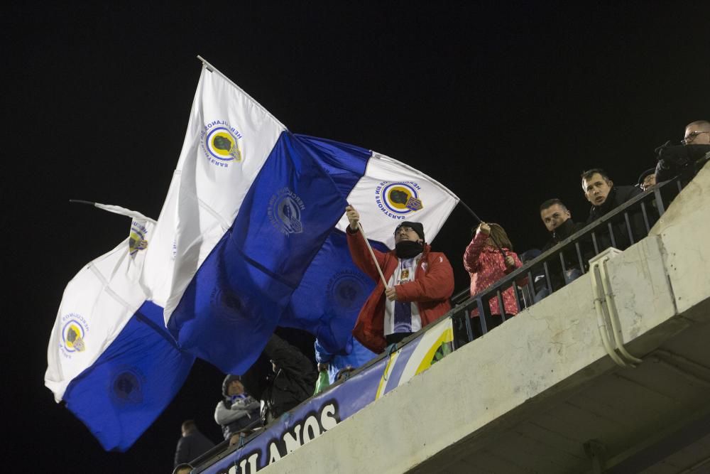 Una genialidad de Chechu da la victoria al Hércules ante el Cornellà