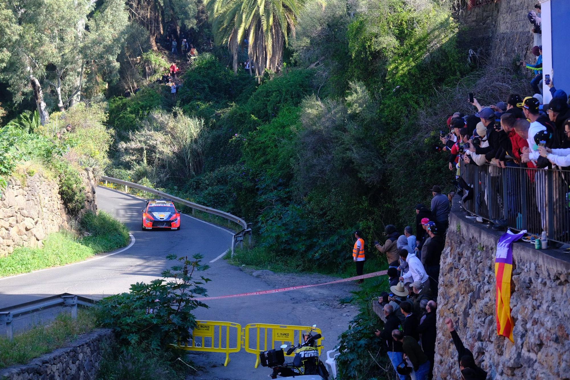 Shakwdown del Rally en Santa Brígida