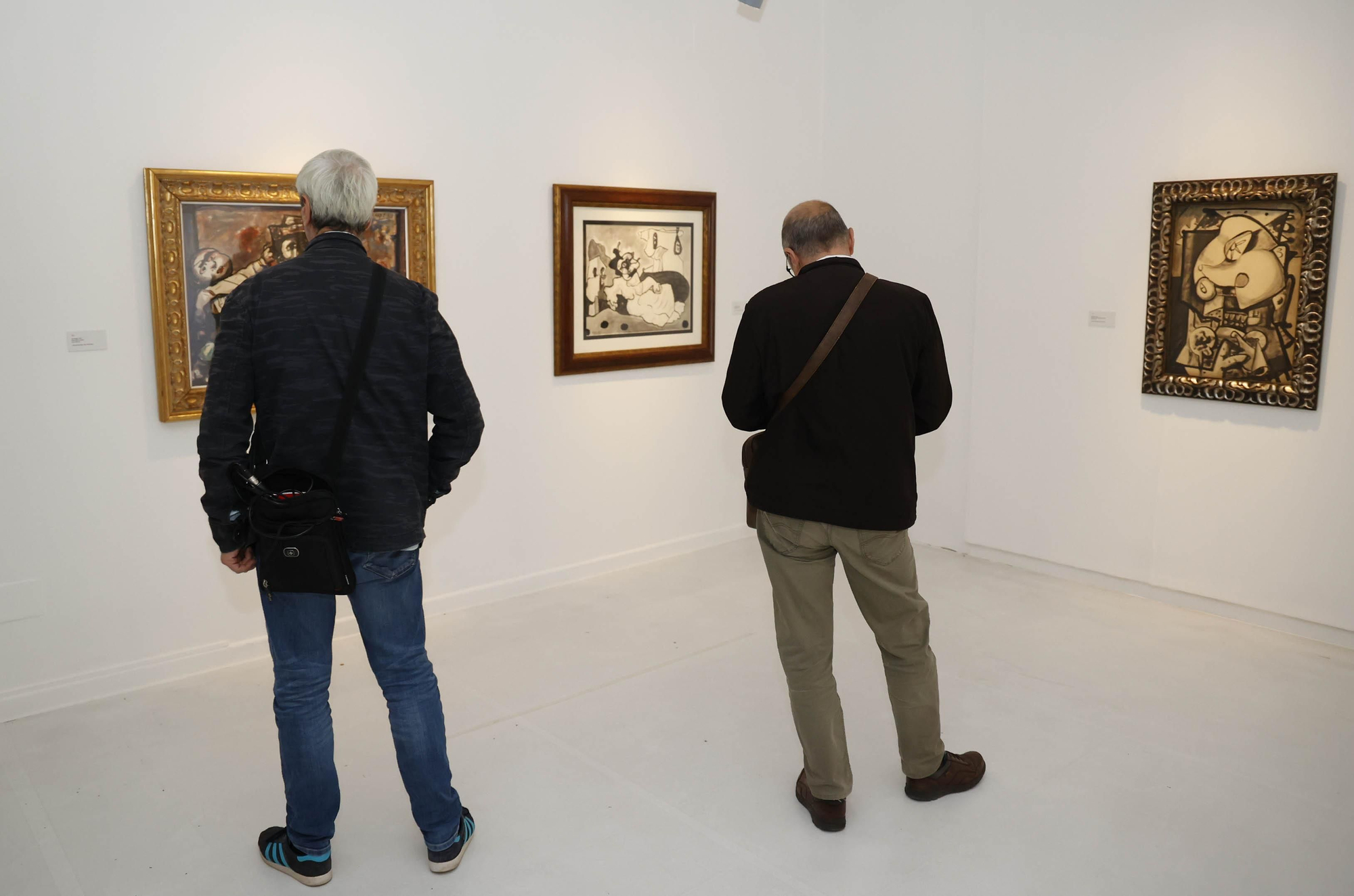 Inauguración da exposición Laxeiro descoñecido II. Obas inéditas da segunda época