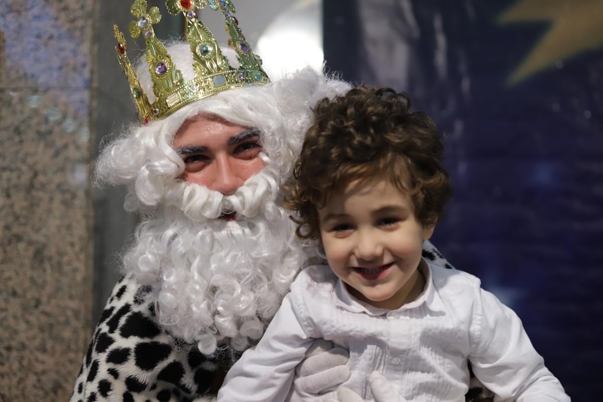 Fotos con los Reyes Magos realizadas el 3 de enero de 2018