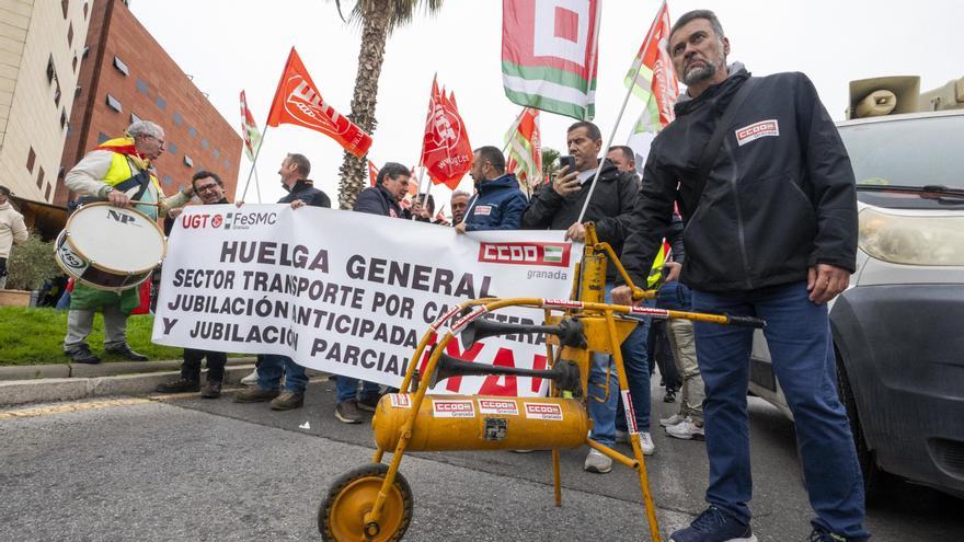 Huelga de conductores de autobuses: "Queremos jubilarnos a los 60 años"