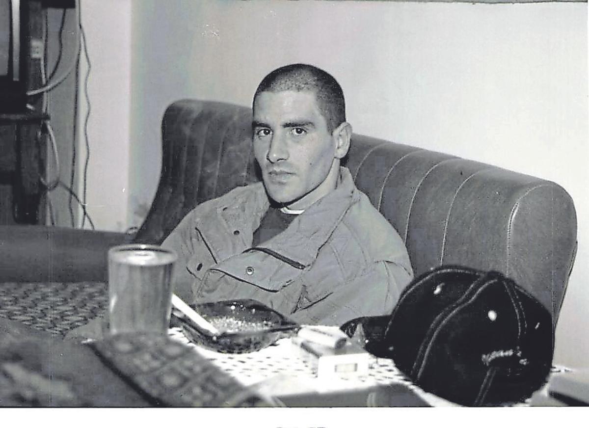 Bartolomé Clar poco antes de entregarse a la Guardia Civil