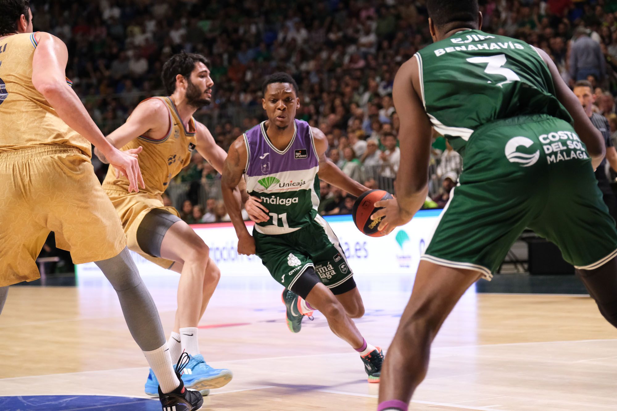 Liga Endesa | Unicaja - Barcelona, en imágenes