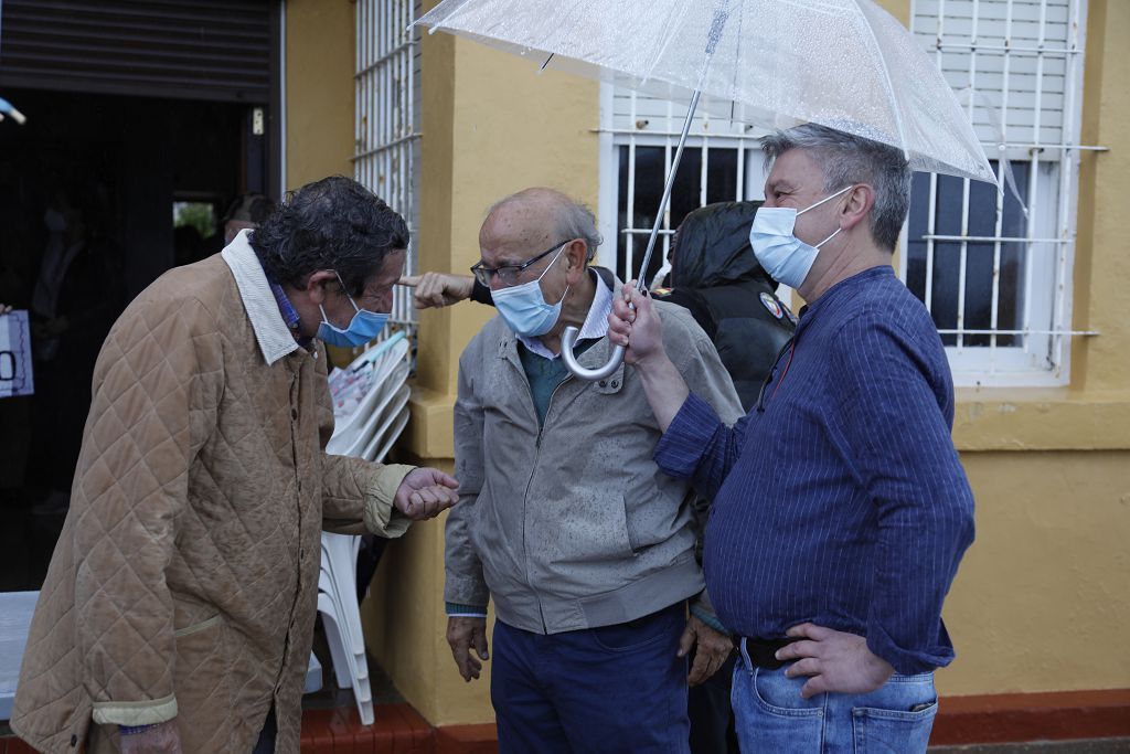 Impiden el desalojo de la vivienda de un jubilado en Cabo de Palos