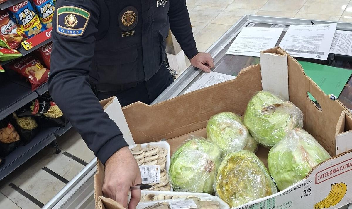 Inspecciones de la Policía Local de Paterna en establecimientos.