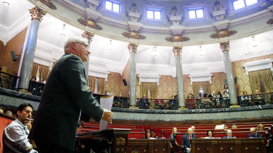 Ribó, en el pleno de hoy.