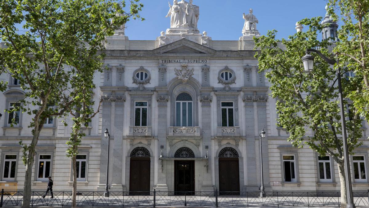 El edificio del Tribunal Supremo.