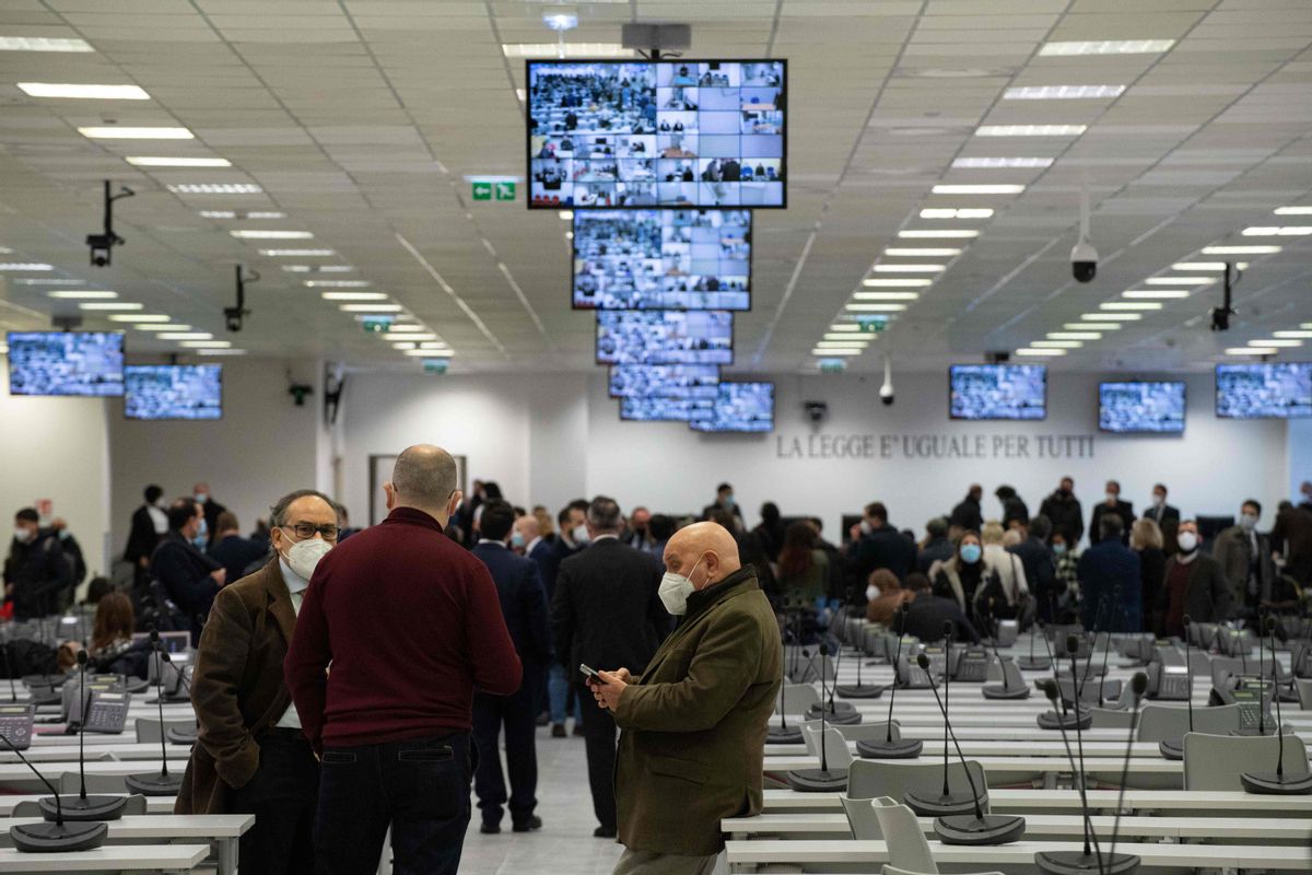Arrenca a Itàlia el macroprocés contra 350 persones acusades de formar part de la màfia calabresa Arrenca a Itàlia el macroprocés contra 350 persones acusades de formar part de la màfia calabresa