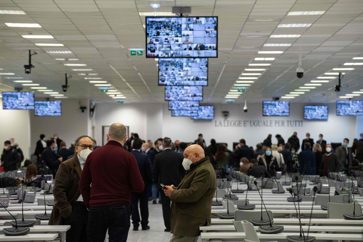 Arrenca a Itàlia el macroprocés contra 350 persones acusades de formar part de la màfia calabresa