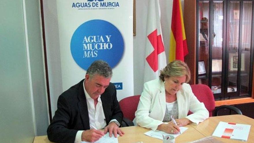 Cruz Roja y Aguas de Murcia, juntos por la Cooperación al Desarrollo