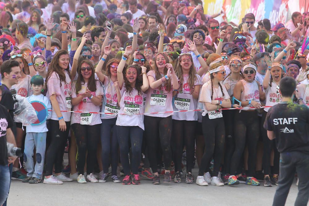 II Holi Run en Málaga