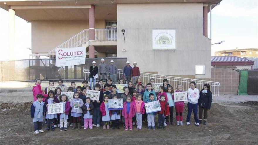 El colegio El Vivero de Cáceres empieza las obras del comedor