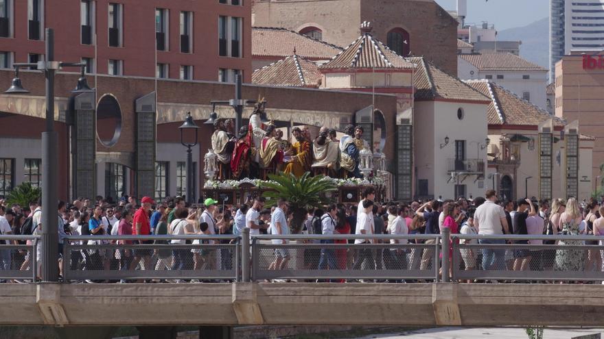 La Cena revalida en las vísperas del Corpus su centenaria presencia en Málaga
