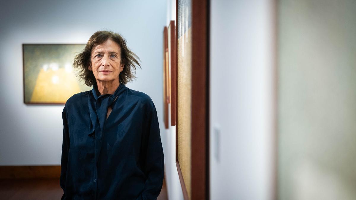 La experta Victoria Cirlot, en la Fundación Cristino de Vera-Espacio Cultural CajaCanarias.